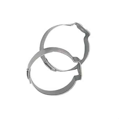 -12 AN Push-Lok Band Clamps, Pair