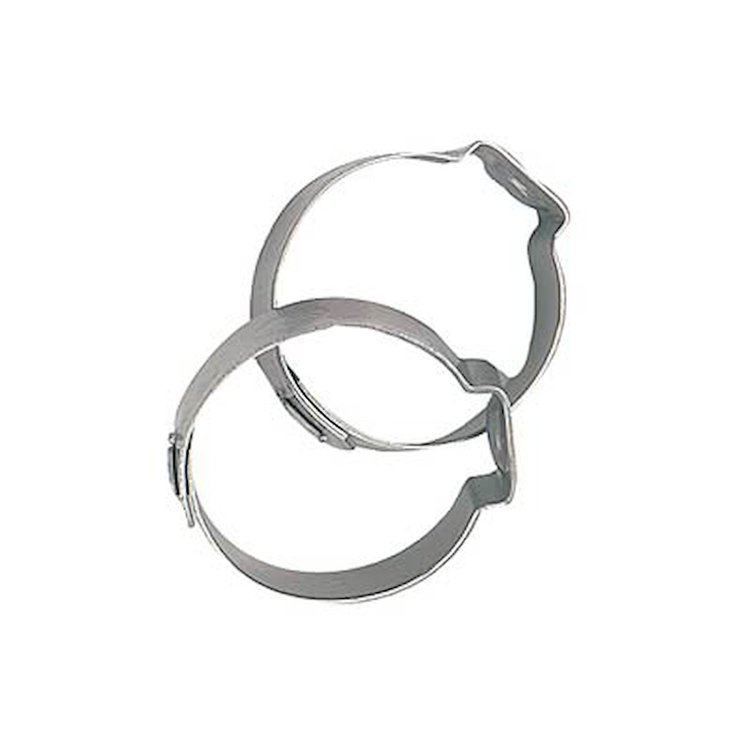 -16 AN Push-Lok Band Clamps, Pair