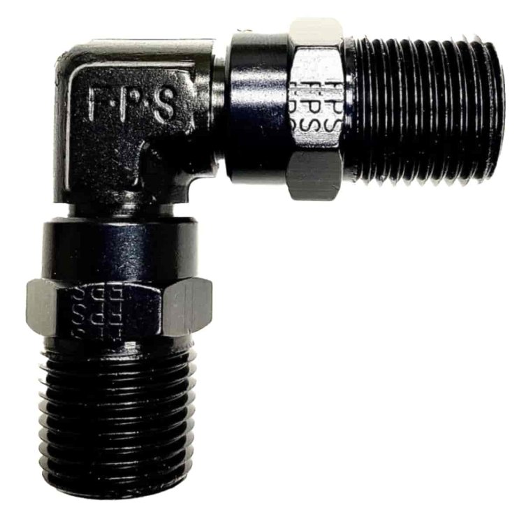 999601BL 1/2 NPT Male 90 Degree Swivel Adapter