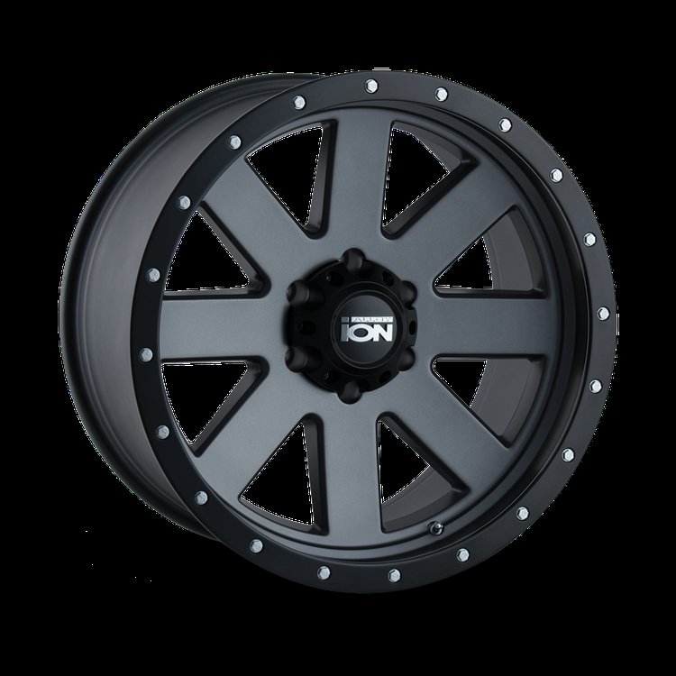 134 134 MATTE GUNMETAL/BLACK BEADLOCK 18X9 5-127 0mm 83.82mm