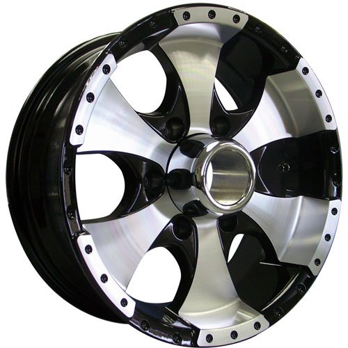 136 Series Trailer Wheel Size: 15" x 6"