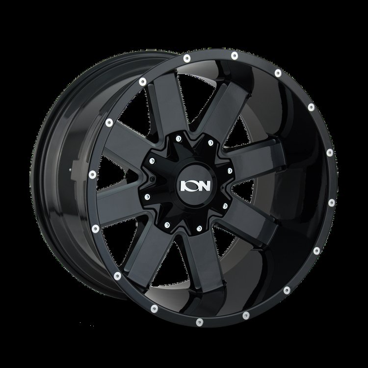 141-2978M ION Alloy 141 Wheel [Size: 20 in. x 9 in.] Gloss Black Milled Finish