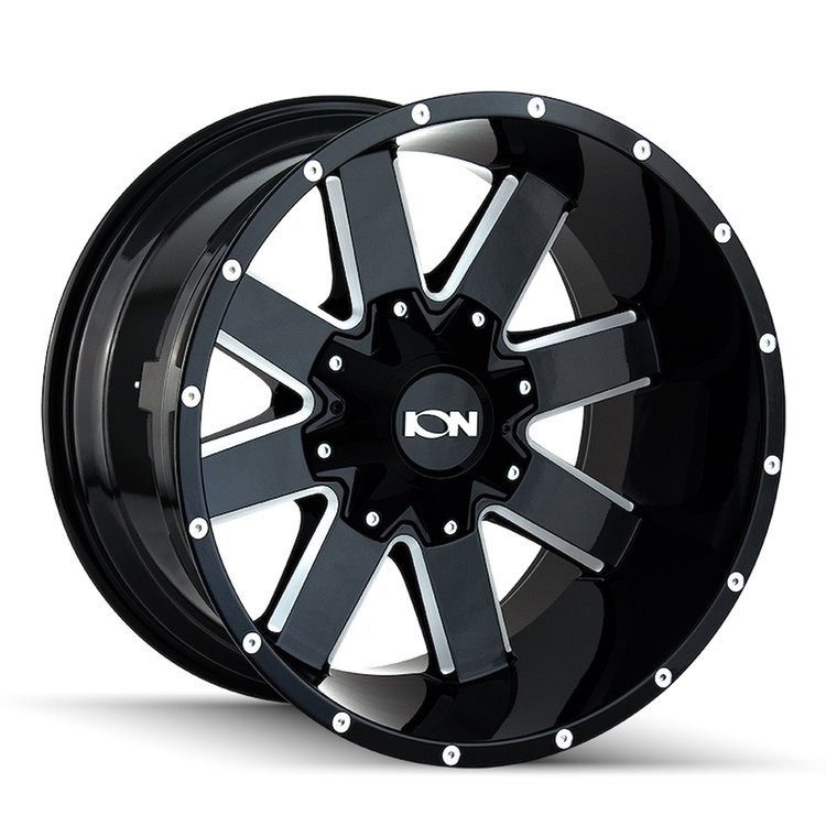 141-7981M 141-Series Wheel [Size: 17"x9"] Gloss Black Milled Finish
