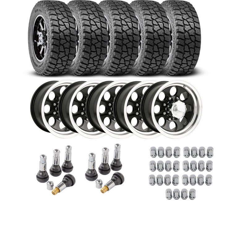 Wheel and Tire Kit for 1987-2006 Jeep Wrangler/1984-2001 Jeep Cherokee
