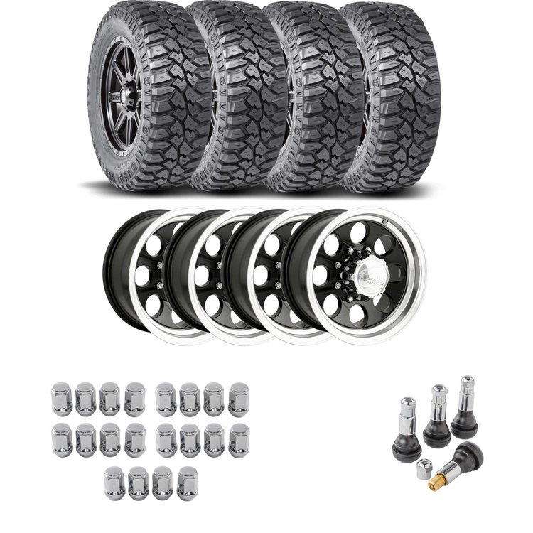 Wheel and Tire Kit for 1987-2006 Jeep Wrangler/1984-2001 Jeep Cherokee