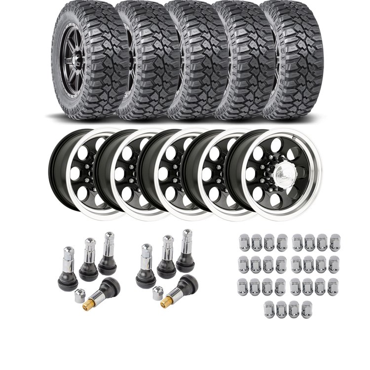 Wheel and Tire Kit for 1987-2006 Jeep Wrangler/1984-2001 Jeep Cherokee