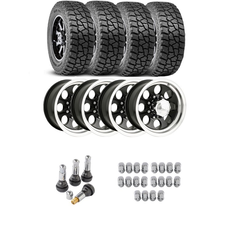 Wheel and Tire Kit for 1987-2006 Jeep Wrangler/1984-2001 Jeep Cherokee