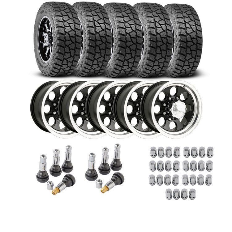 Wheel and Tire Kit for 1987-2006 Jeep Wrangler/1984-2001 Jeep Cherokee