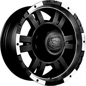 182 Series Black Matte Wheel Size: 17" x 8"