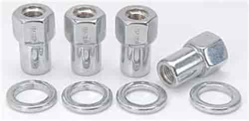 Open End Mag Lug Nuts Thread: 7/16"