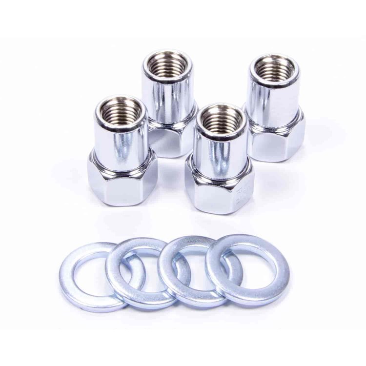 Open End Mag Lug Nuts Thread: 12mm x 1.50