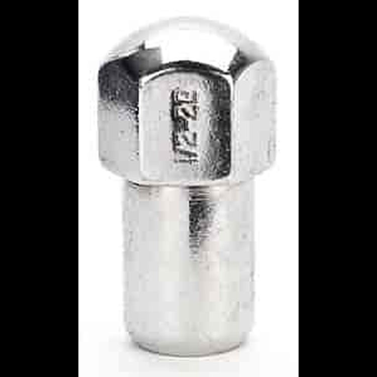 Closed Long Duplex Mag Lug Nuts Thread: 1/2"