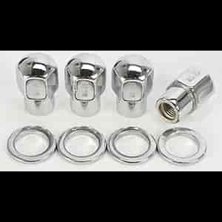 Closed End Pro Stock Lug Nuts Thread: 7/16"