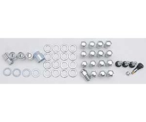 SS Mag Lug Nut & Lock Kit Thread: 12mm x 1.5"