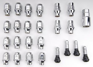 ET Mag Lug Nut & Lock Kit Thread: 7/16"