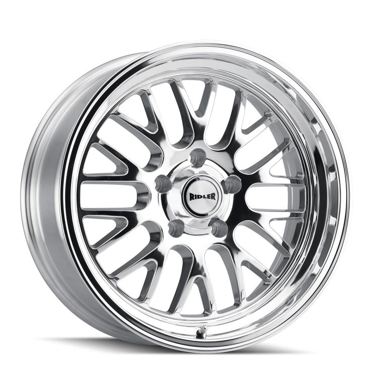 Ridler 607 Series Polished Wheel Size: 20" x 10"