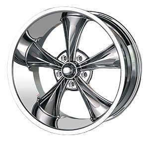 Ridler 695 Series Wheel Size: 20" x 8.5" Bolt Pattern: 5 x 4.5" Offset: +18mm