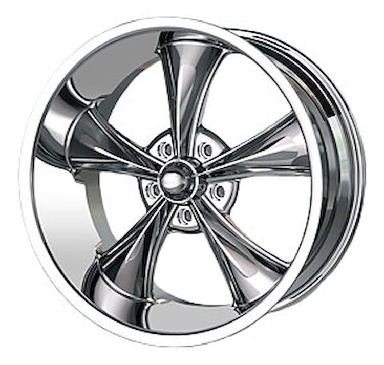 Ridler 695 Series Chrome Wheel Size: 17" x 8"
