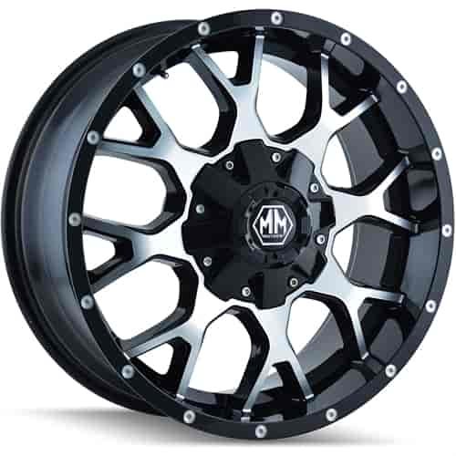 Mayhem 8015 Series Warrior Wheel Size: 20" x 10"