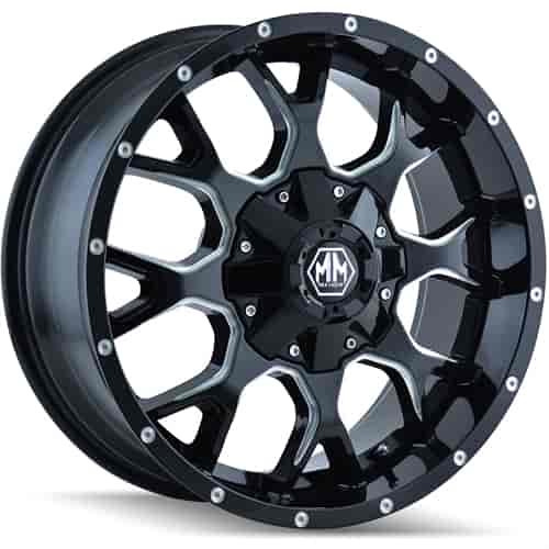 Mayhem 8015 Series Warrior Wheel Size: 18" x 9"
