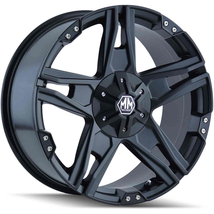 Mayhem Patriot Wheel Size: 20" x 9"