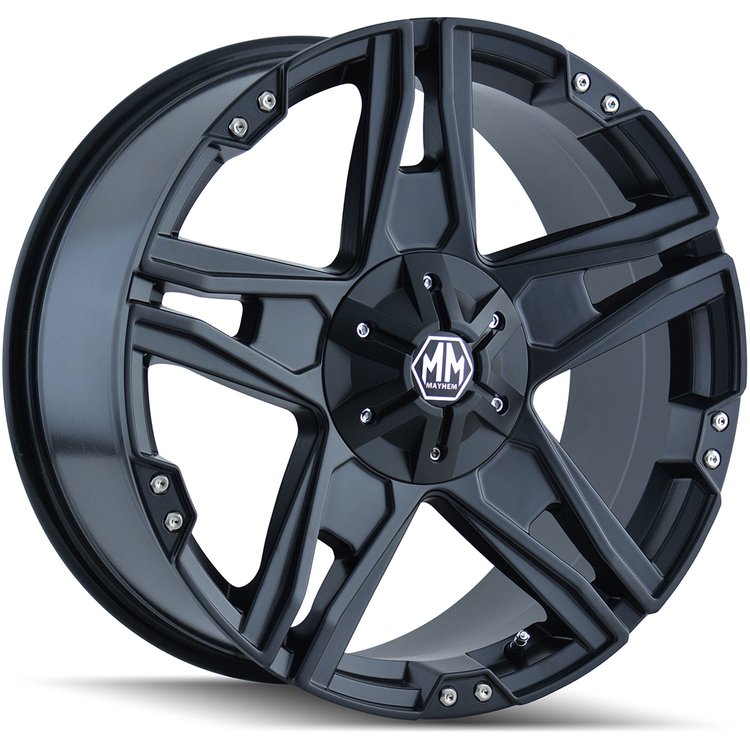 Mayhem Patriot Wheel Size: 20" x 9"