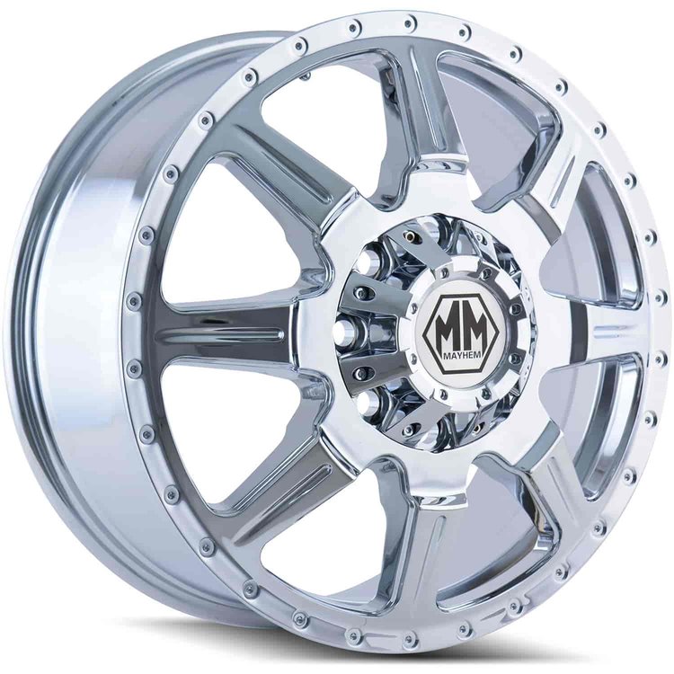 Mayhem Monstir Dually Wheel Size: 20" x 8.25"