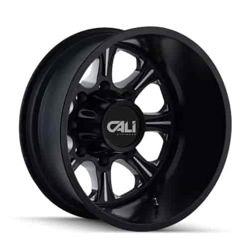 CALI OFFROAD 9105 REAR BLACK/MILLED SPOKES 22x8.25 8-165.1 -180mm 121.3mm