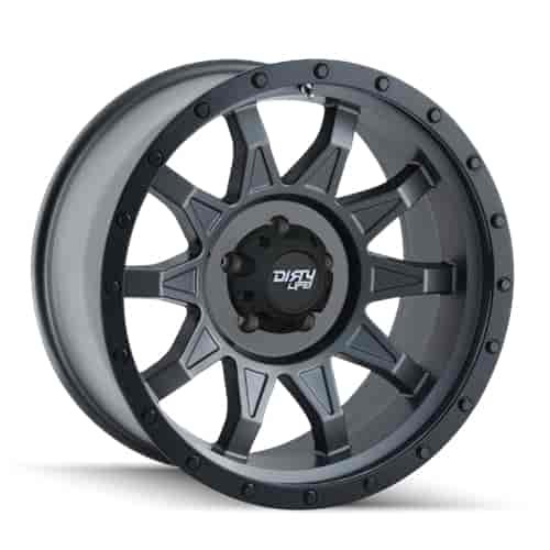 ROADKILL 9301 MATTE GUNMETAL/BLACK BEADLOCK 18X9 5-139.7 0mm 108mm
