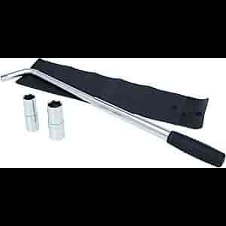 Lug Wrench Includes: Telescoping 1/2" Drive Handle