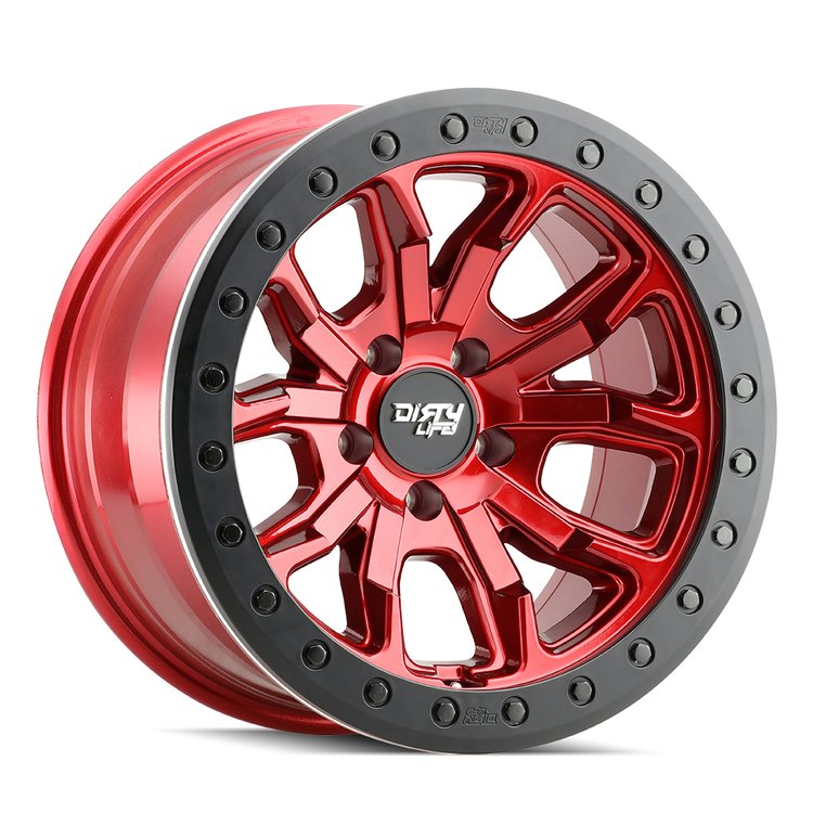 DT-1 9303 Wheel Size: 17 X 9" Bolt Pattern: 5-127 [CRIMSON CANDY RED]