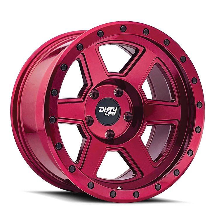 COMPOUND 9315 Wheel Size: 17 X 9" Bolt Pattern: 5-127 [CRIMSON CANDY RED]
