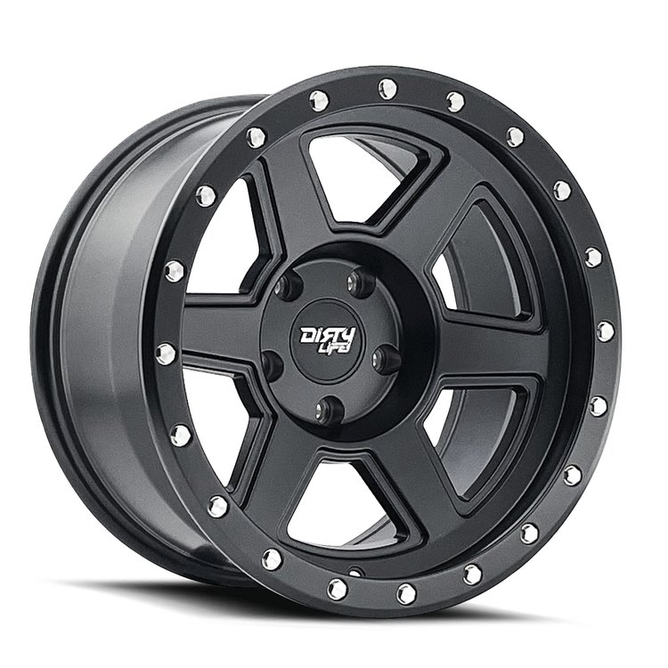 COMPOUND 9315 Wheel Size: 17 X 9" Bolt Pattern: 6-139.7 [MATTE BLACK]