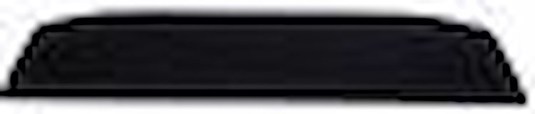 1960-63 Comet 2/4 Dr Sedan Vinyl Covered Package Tray L-1377