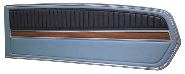 1968 Ford Mustang Deluxe Interior Front Door Panel Set