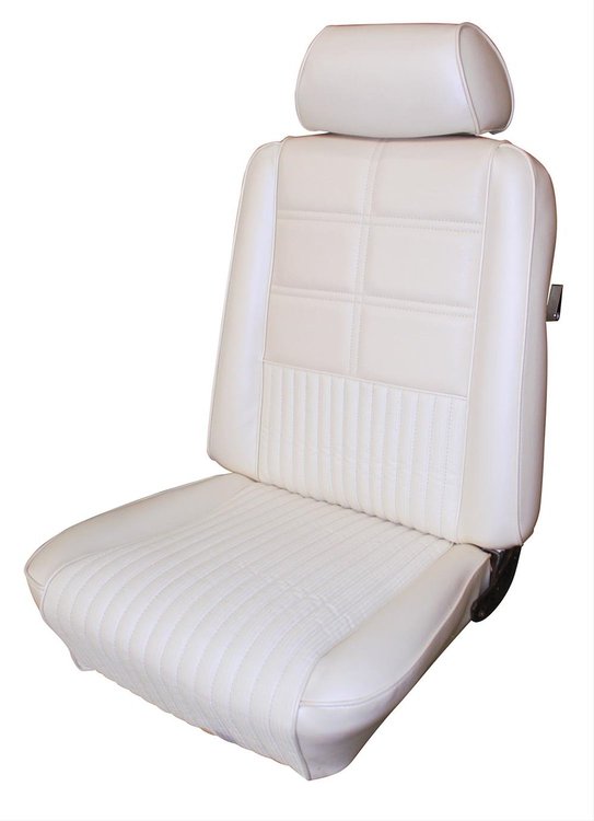 1969 Ford Mustang Coupe Deluxe and Grande Interior Front Bucket and Rear Bench Seat Upholstery Set