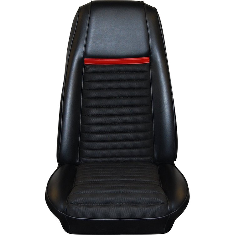 1970 Ford  Mustang MACH I Front and Rear Full set Upholstery GREY Stripe