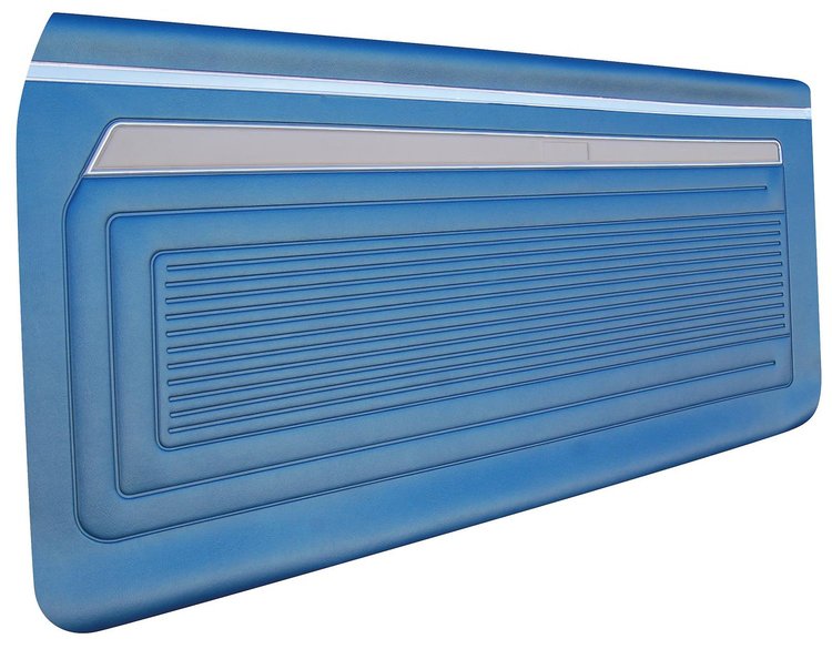 1969 Chevrolet Nova Custom and Super Sport Interior Unassembled Front Door Panel Set