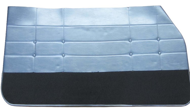 099307BLUE 1963-1964 Buick Riviera Standard Interior Unassembled Front Door Panel Set [Blue]