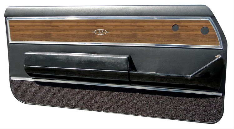 Interior Front Door Panel Set for 1971-1972 Buick Riviera