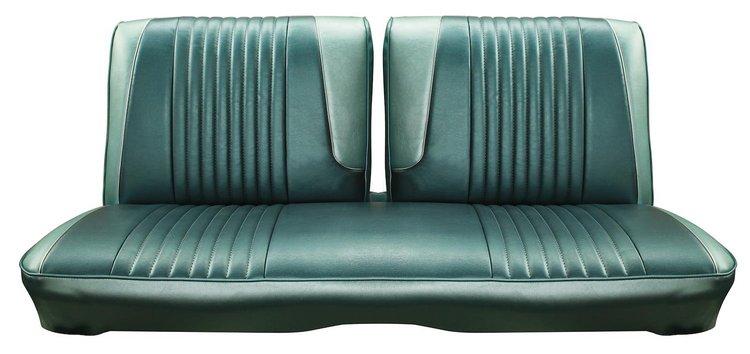 1969 Ford Galaxie 500XL Interior Front Split Bench Seat Upholstery  Set