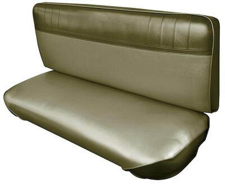 1964 Ford F-100 and F-250 Truck Custom Cab Standard Two Tone  Interior Front Bench Seat Upholstery Set