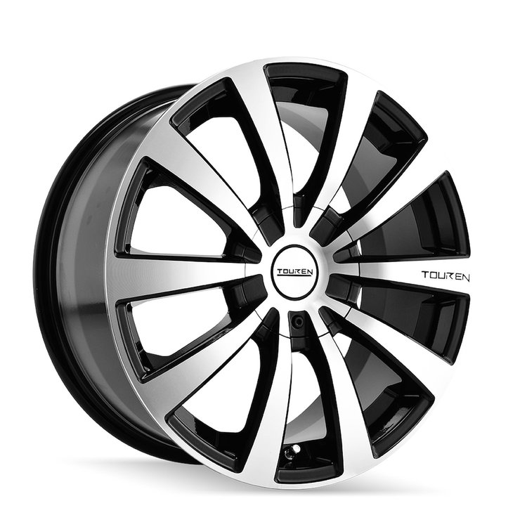 3130-7709M TR3 Series Wheel [Size: 17" x 7"] Gloss Black Machined