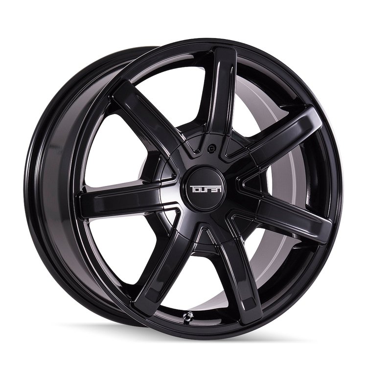 3265-8809B TR65 Series Wheel [Size: 18" x 8"] Gloss Black