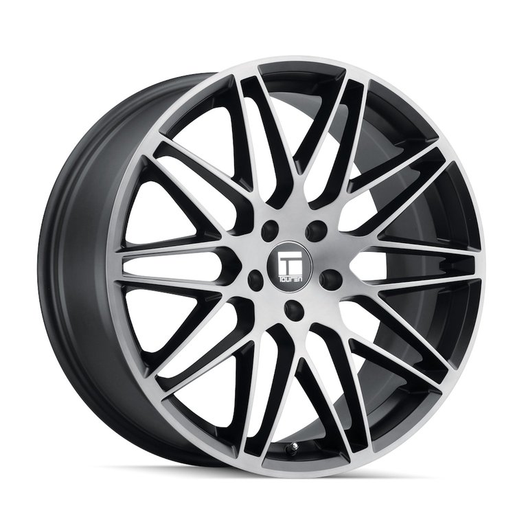 3275-8865TM40 TR75 Series Wheel [Size: 18" x 8"] Matte Black Brushed With Dark Tint