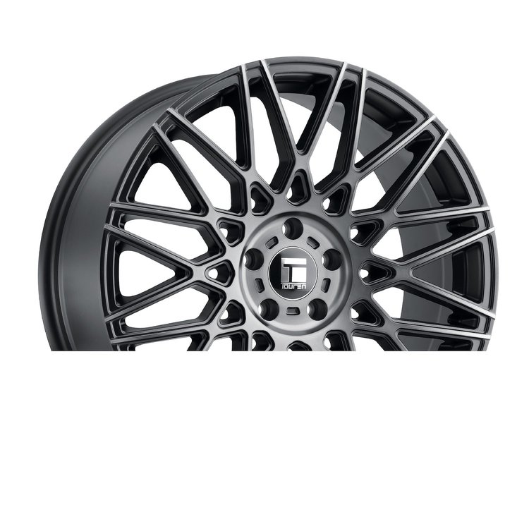 3278-8812TM40 TR78 Series Wheel [Size: 18" x 8"] Matte Black Brushed With Dark Tint