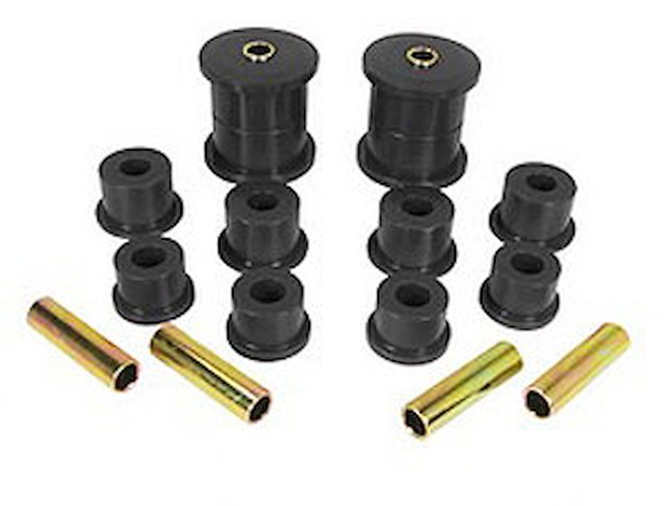 BUSHING CHR/COM SPG EYE W/SHKL RR 84-99 Black