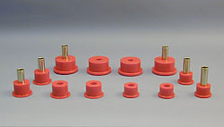 BUSHING CHR/COM SPG EYE W/SHKL RR 84-99