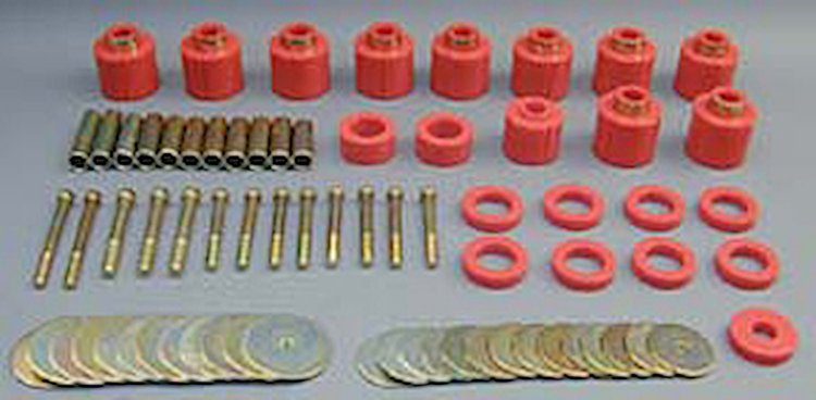 BUSHING JEEP TJ 1LIFT BDY MNT KIT 97-01