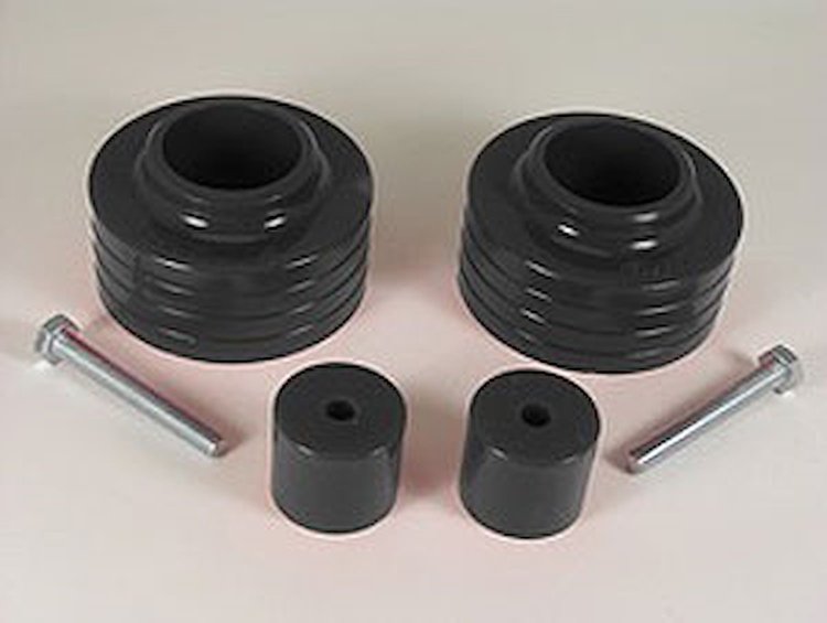 BUSHING JEEP TJ 1/1.5 LIFT SPRG ISLTR Black